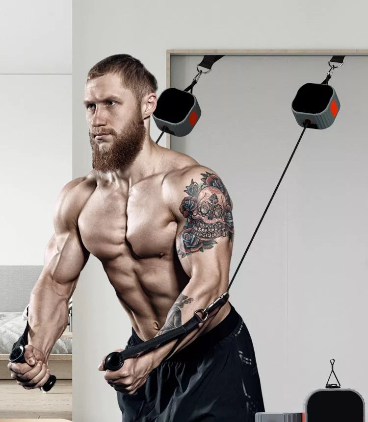 Multifunctional fitness equipment with adjustable resistance for home workouts