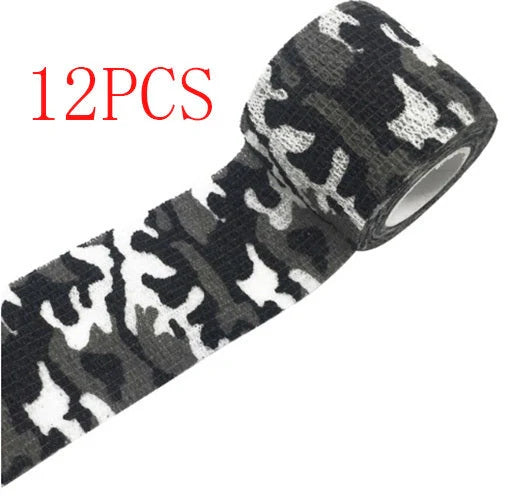 Self-Adhesive Camouflage Elastic Bandage for secure first aid support
