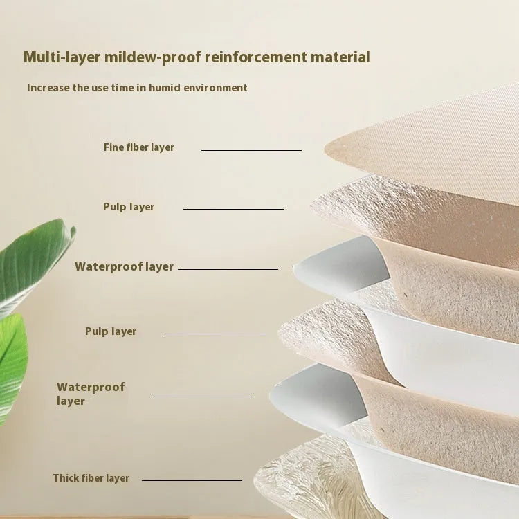Brown disposable biodegradable cat litter box shown in three different size options
