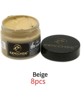 50ml leather repair cream colour restorer paste for car seats, sofas, shoes and wallets in multiple colours