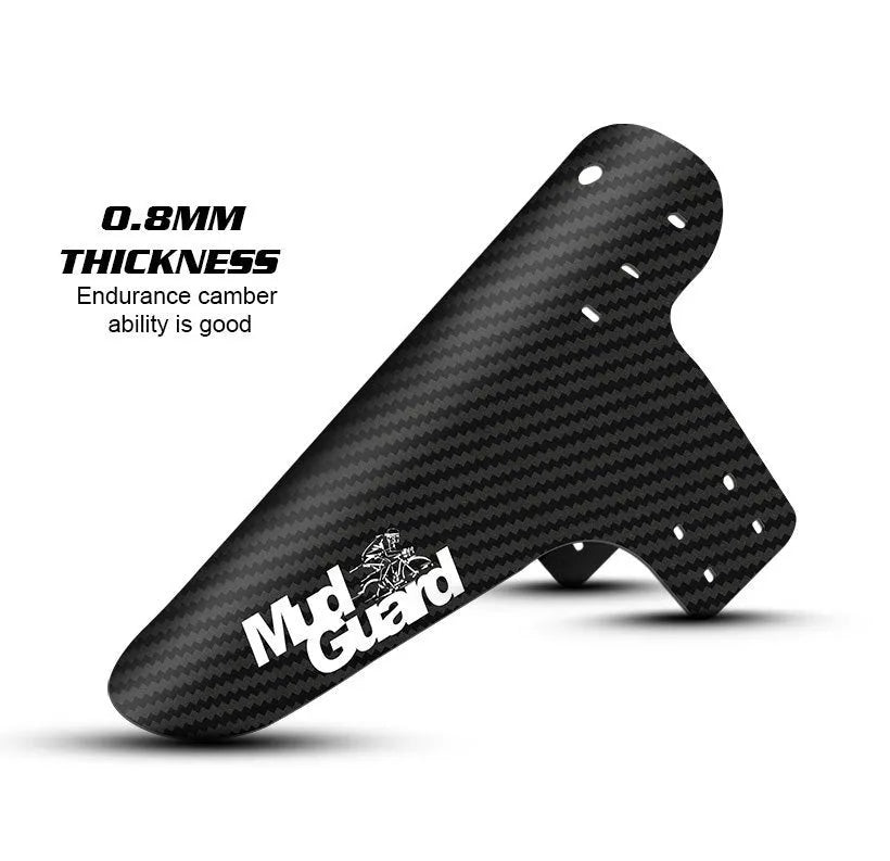 HT-11M carbon fibre pattern bicycle fender in various colours