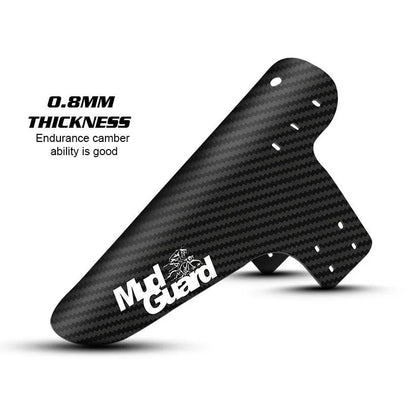 HT-11M carbon fibre pattern bicycle fender in various colours