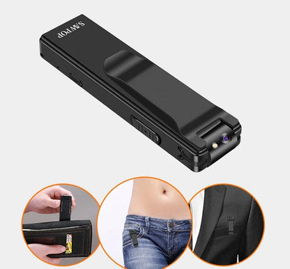 Compact 1080P HD infrared night vision sports camera with magnetic mount for hands-free capturing of adventures