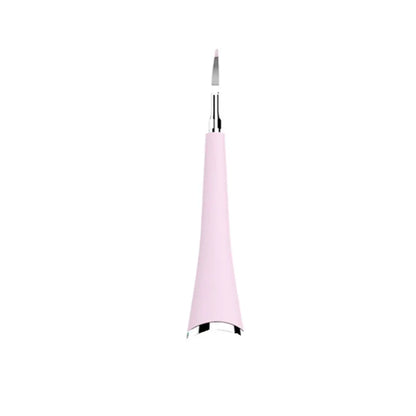 Pink and blue waterproof electric tooth scaler with 190mm handle for dental calculus removal