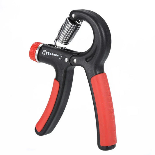 Adjustable hand grips with customizable resistance for strength training and grip development