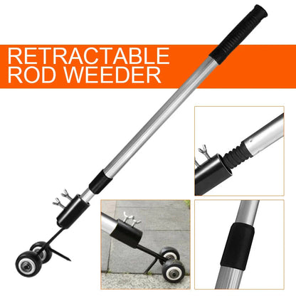 PartneKFZSD01UK Gardening Tool Kit with telescopic rod, metal prongs, and versatile accessories for effortless weed removal