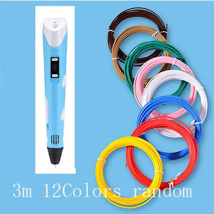 A versatile 3D pen with adjustable temperature settings, vibrant filament colors, and an ergonomic design for endless creative possibilities.