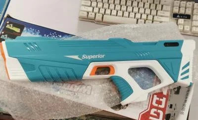 Rechargeable Automatic Water Blaster - Powerful motorized water gun for epic summer water fights and outdoor adventures