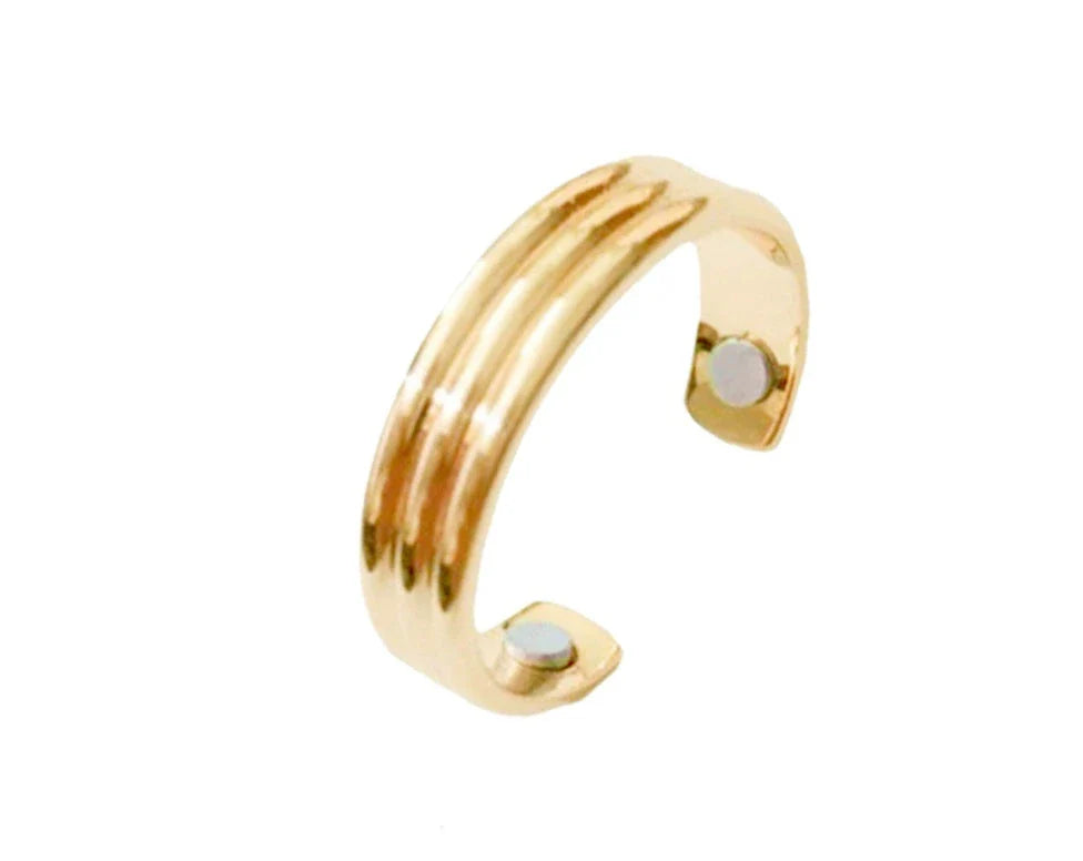 Adjustable Anti-Snoring Acupressure Ring in various colors and styles for sleep apnea and snoring relief