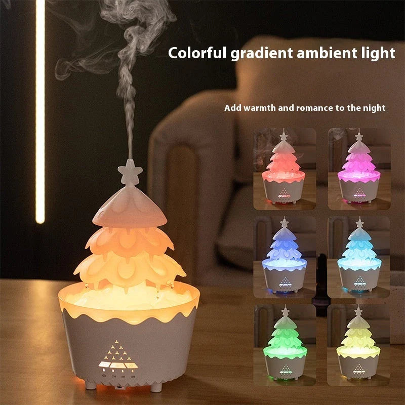 2024 Ultrasonic Essential Oil Diffuser with Remote Control - Whisper-Quiet Humidifier for Home, Office, and Holiday Gifts