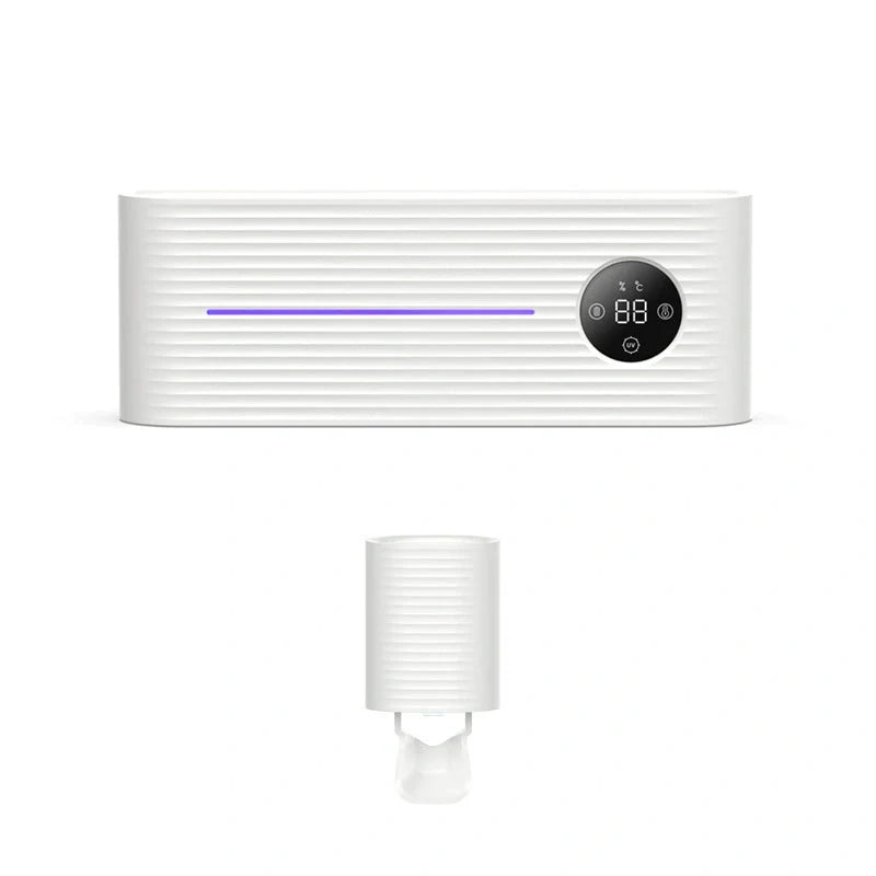 UV Toothbrush Two-in-One Plastic Sterilizer with compact design and UVC light