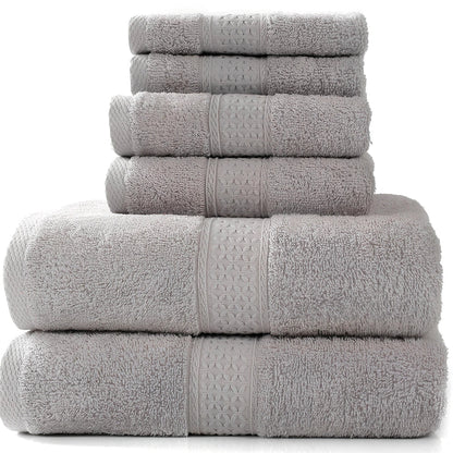 Pure cotton towel set showing bath towel, towel, and square towel in bamboo green colour
