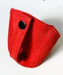 Genuine leather racing seat belt cover for bucket seats in multiple colour options