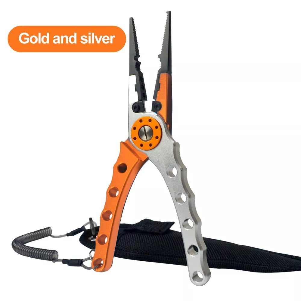 20cm aluminium alloy lure pliers for precision fishing tasks