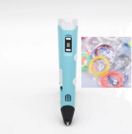 A versatile 3D pen with adjustable temperature settings, vibrant filament colors, and an ergonomic design for endless creative possibilities.
