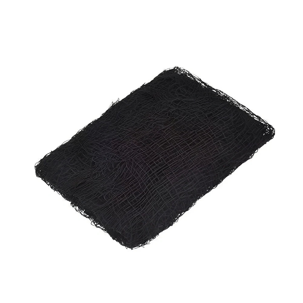 Black polyester gauze stage backdrop, 76cm width, lengths 180cm to 400cm for Halloween decorations