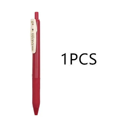 Press The Water 0.5mm bullet tip gel pen in retro colour options