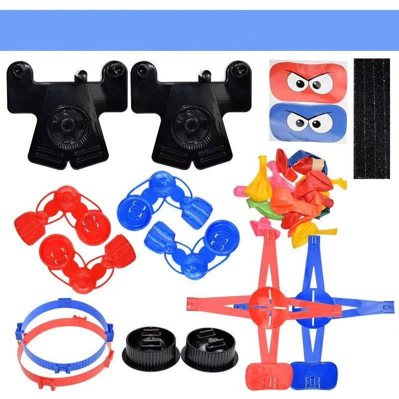 Battle Ballon Boxing Robot - Interactive Punching Toy with Adjustable Goggles for Competitive Balloon Fights