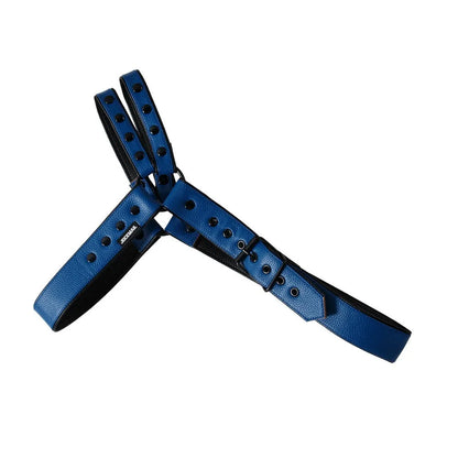 Men's detachable synthetic leather chest strap for shoulder support in sports