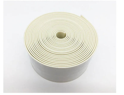 PVC wall corner protection tape roll showing 3.8cm width and porcelain white colour