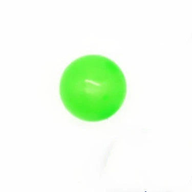Colorful, luminous stress relief balls with a sticky surface for bouncing, squeezing, and sticking to surfaces