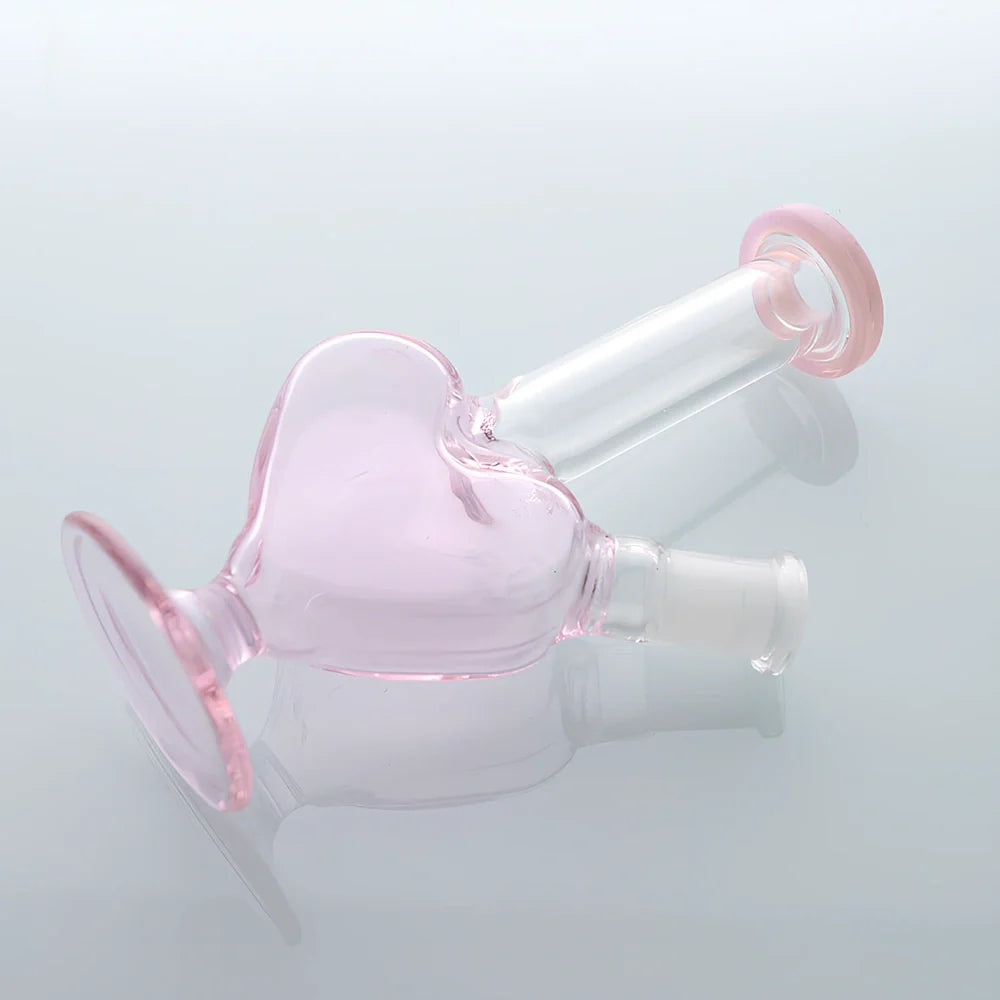 Geometric high borosilicate glass atomizer pendant with polished surface in green colour option