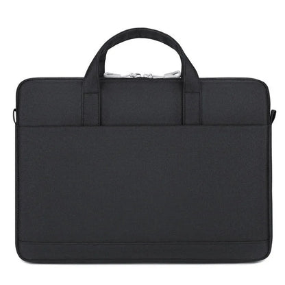 Oxford cloth laptop liner bag for MacBook 13-15 inch, zipper, multiple pockets, black blue grey pink