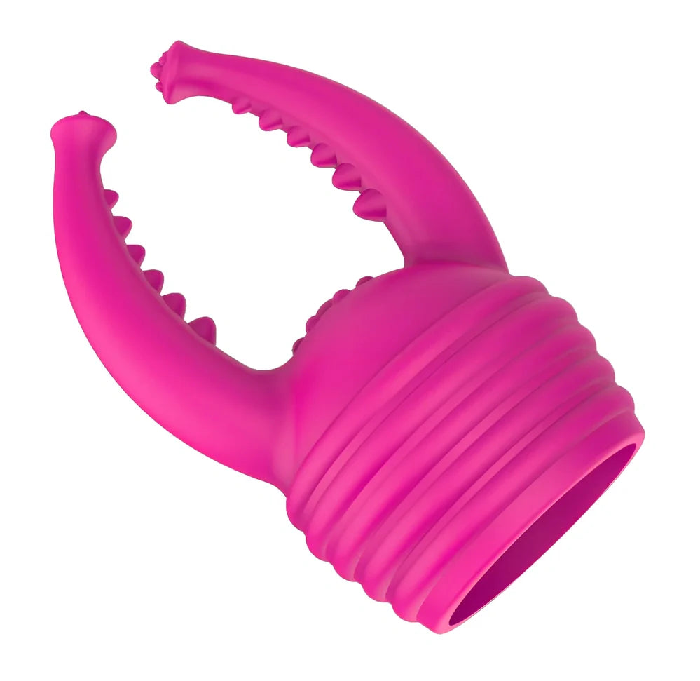 Tianlong Stick silicone vibrator, 19.6 cm length with ten frequency settings and optional headgear, rechargeable adult toy