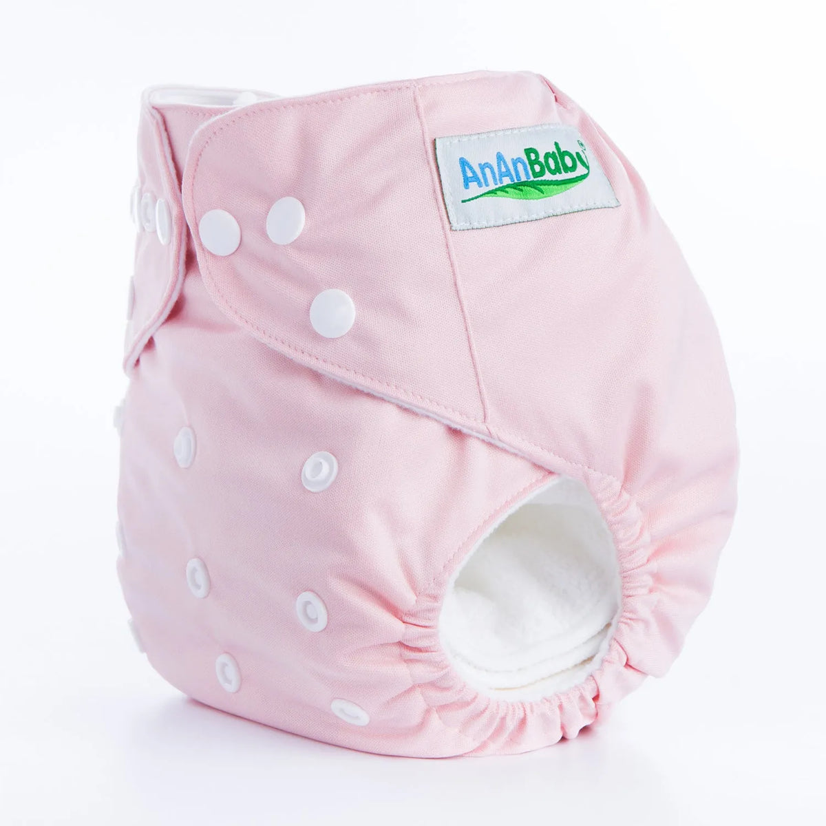 Solid colour leak-proof baby diaper pants with brushed cloth and bamboo charcoal lining, 36.5 x 32.5 cm