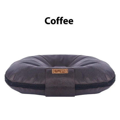 Removable Oxford cloth pet mattress for dogs with PP cotton filling in black, grey, red or brown
