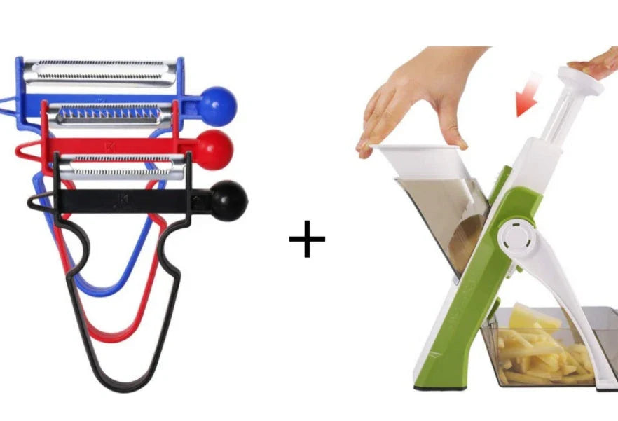 Multifunctional Vegetable Slicer and Chopper - Versatile Kitchen Tool for Slicing, Dicing, and Shredding Fruits and Vegetables
