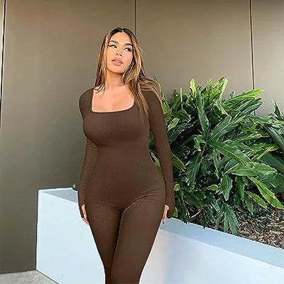 Stylish Women's Yoga Jumpsuit in various colours for workouts and casual wear