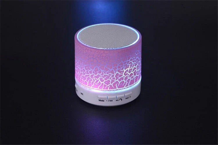 Compact wireless Bluetooth speakers in various colours, featuring premium audio components and sleek, durable design