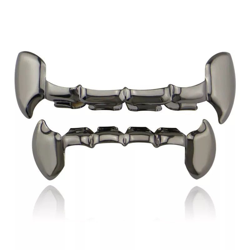 Adjustable Halloween Vampire Zombie Dentures for a spooky custom fit
