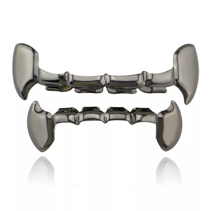Adjustable Halloween Vampire Zombie Dentures for a spooky custom fit