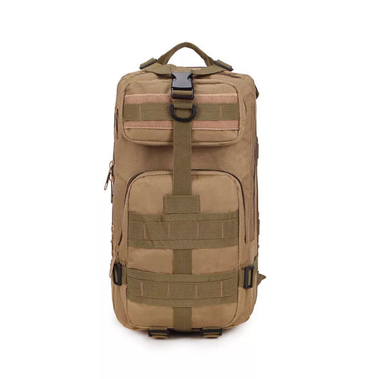 Camouflage outdoor sports backpack with 600D Oxford fabric