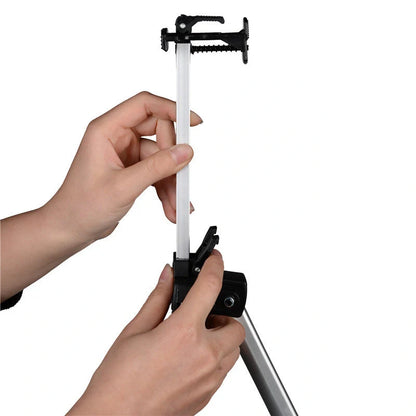 Adjustable aluminium alloy painting stand with carrying bag for artists