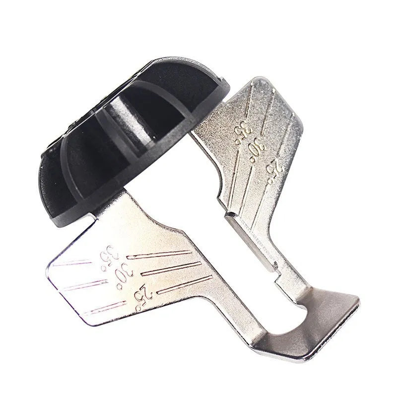 Silver-coloured mini electric grinder accessories chain grinding machine with 20mm metal band saw blade and 100 teeth