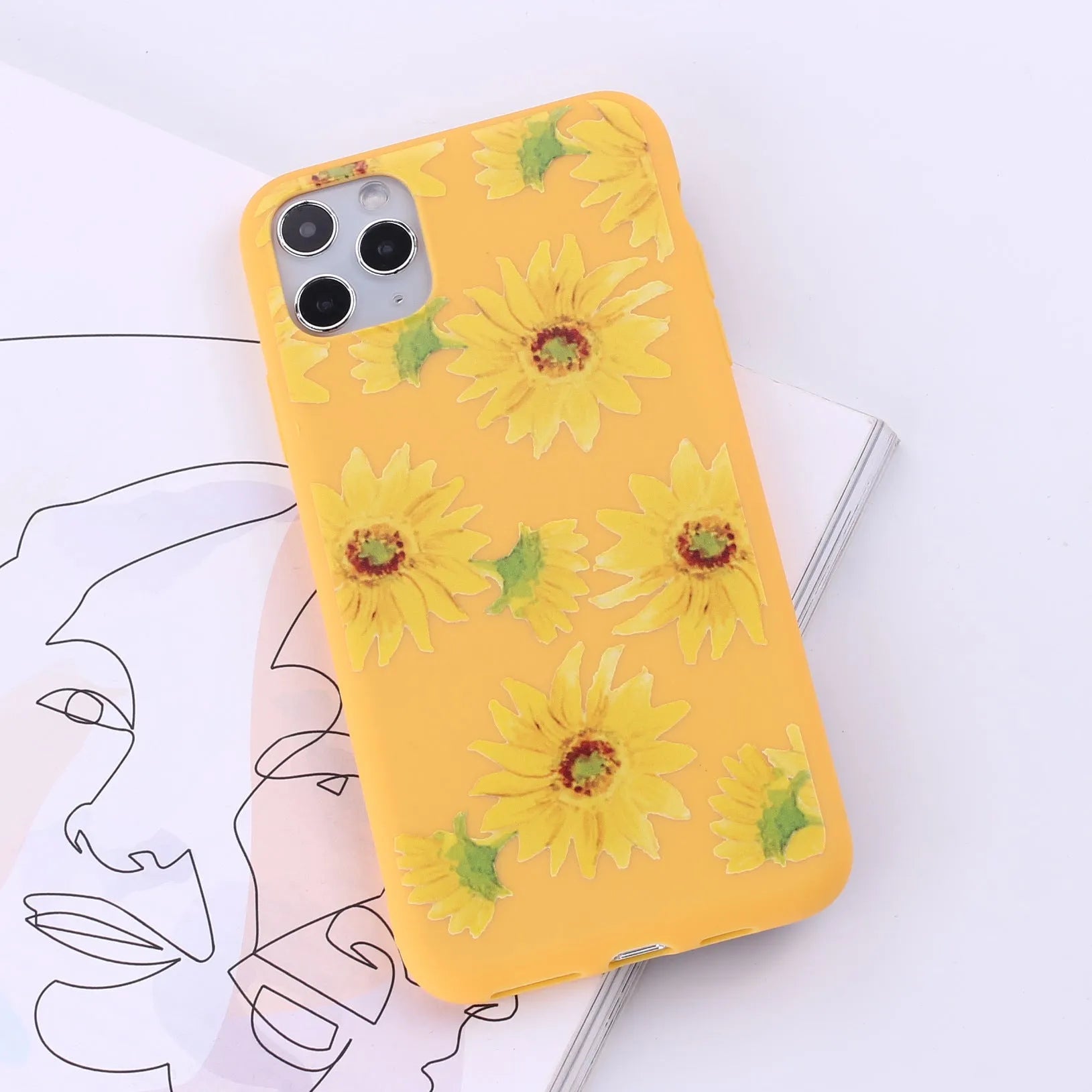 A selection of colourful TPU back cover cases for various Apple iPhone models.