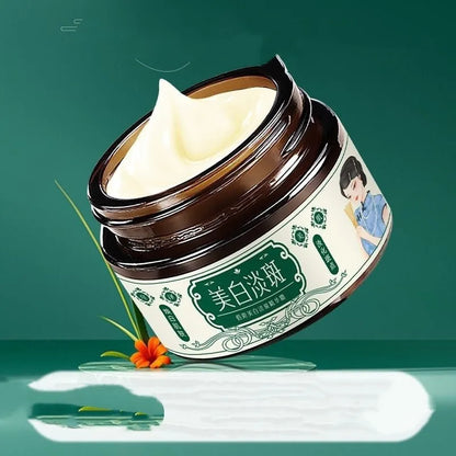 Baishu whitening and spots lightening essence cream, 30g brightening moisturising face cream bottle.