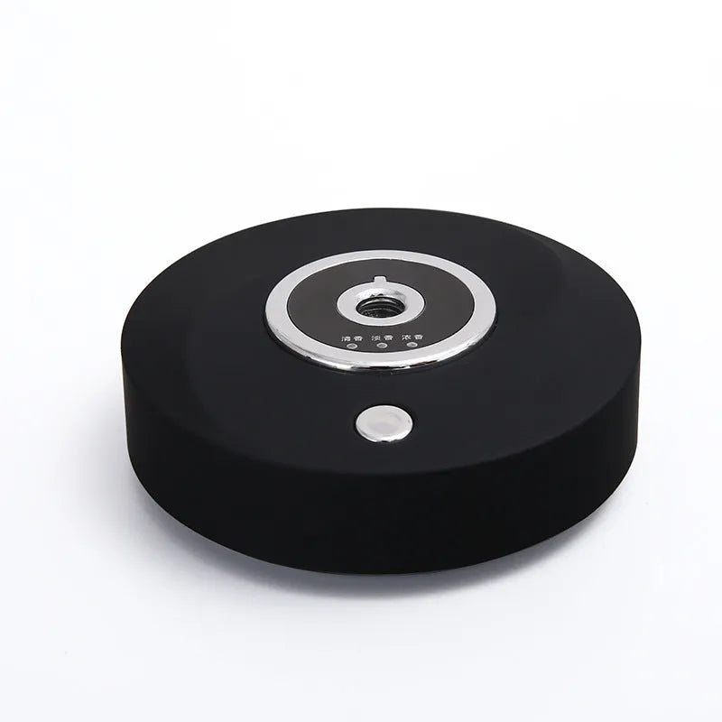 Car USB aromatherapy machine with spray holder in black, white or grey colours