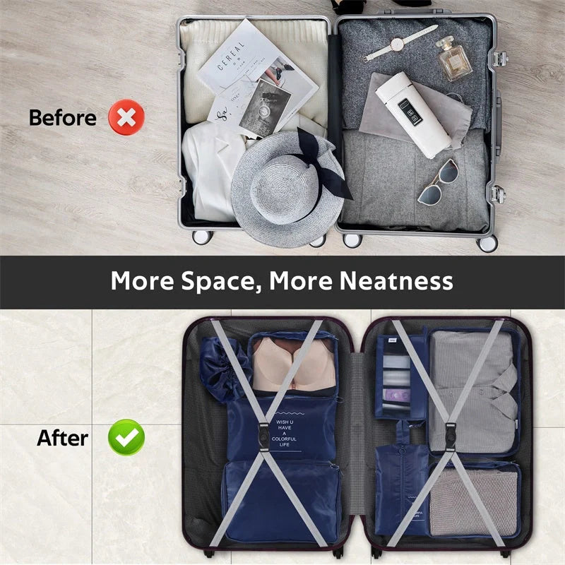 Stylish solid colour polyester storage bags for home organisation