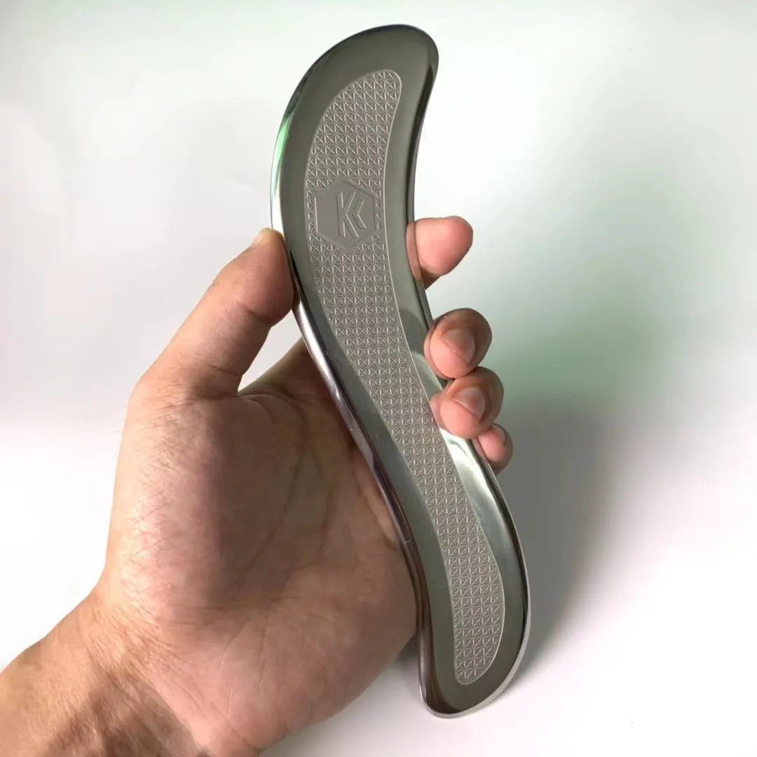 Stainless steel fascial knife with KSg22 shape for muscle meridian treatment