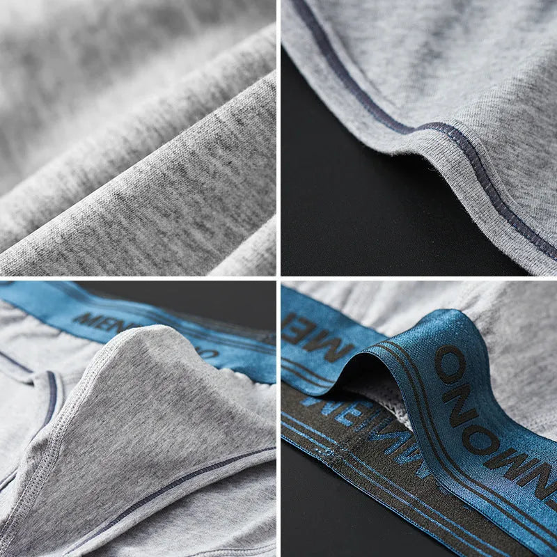 Men's cotton low waist briefs in a two-tone colour on a white background.