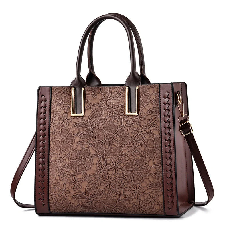 Adjustable PU Leather Shoulder Bag for Women in various colours