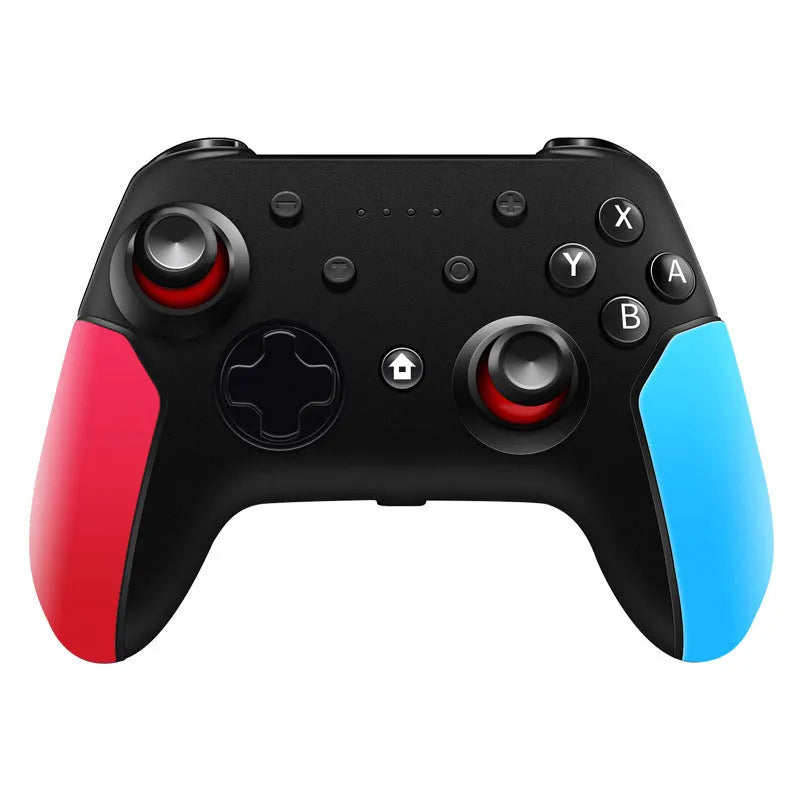 Switch Bluetooth gamepad controller in blue and red colours