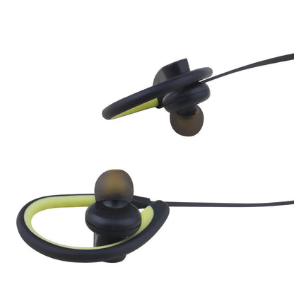 Wireless Bluetooth sports headphones with earplug design in multiple colours