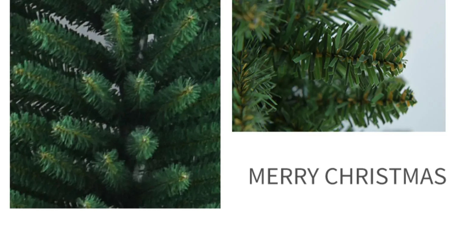 1.2 m green PVC Christmas tree for easy holiday decorating