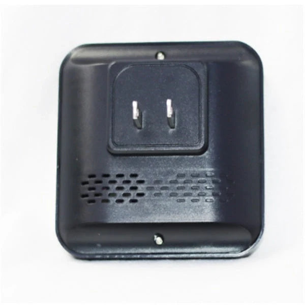 Light reminder doorbell in black and white with smart home compatibility