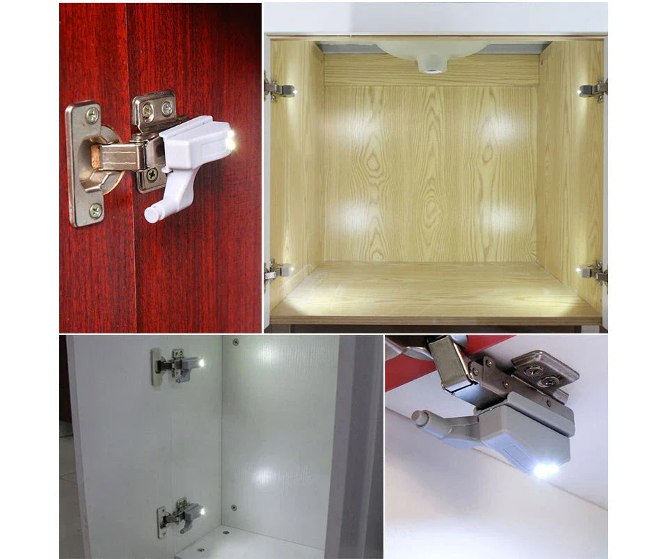 Clever Cabinet Lights with Auto-Sensor - Seamless Illumination for Cabinets, Wardrobes, and Storage Spaces